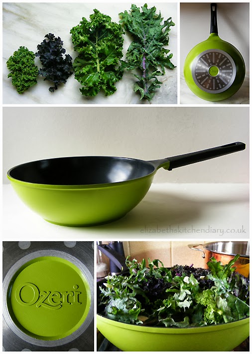 12 Green Earth Wok by Ozeri, with Smooth Ceramic Non-Stick Coating