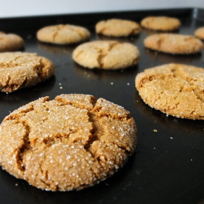 Jane's Ginger Cookies - Elizabeth's Kitchen Diary