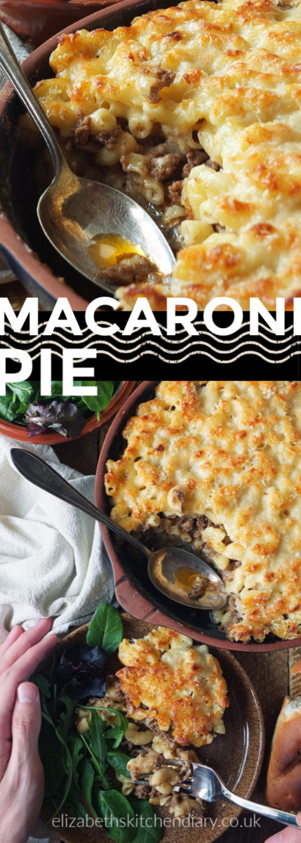 Pastitsio - Greek Macaroni Cheese Pie - Elizabeth's Kitchen Diary