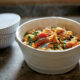 Roasted Autumn Vegetable Cannellini Bean Stew with Spelt Berries and Kale by Amy Chaplin