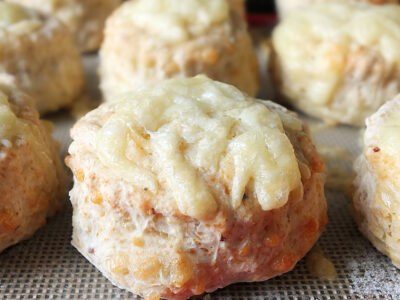 Mature Cheddar and Wholegrain Mustard Scones