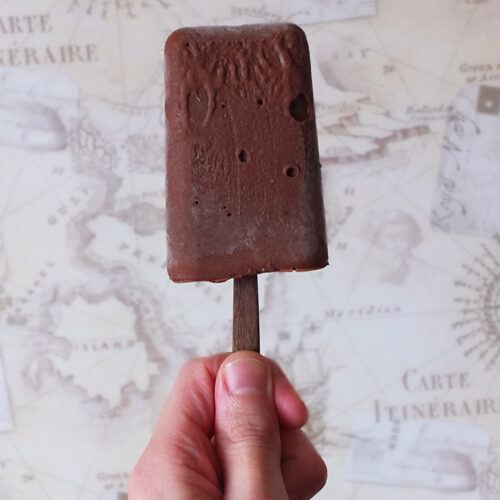 3 Ingredient 100 Calorie Chocolate Fudgsicle - Elizabeth's Kitchen Diary