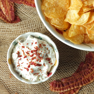 Three Ingredient Smoky Bacon Dip