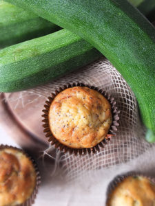 Courgette and Poppy Seed Muffins