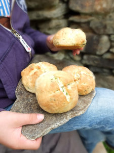 Herbed Potato Picnic Bannocks