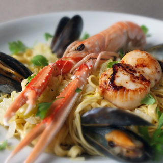 Seafood Linguine - in collaboration with Bertolli