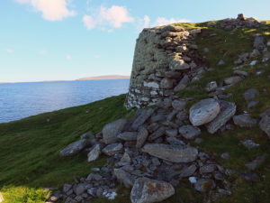 Burra Ness Broch, Shetland