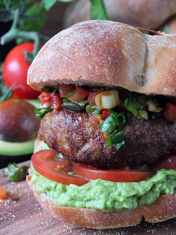 Chilean-Inspired Lamb Burgers with Pebre (Chilli Salsa) & Marraqueta ...