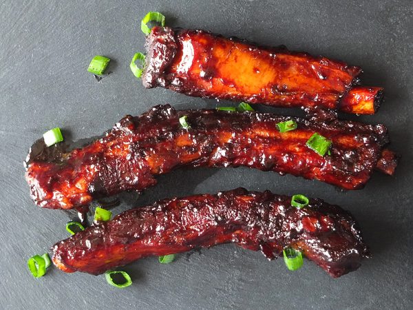 The Easiest Slow-Roasted Peking-Style Pork Ribs - Elizabeth's Kitchen Diary