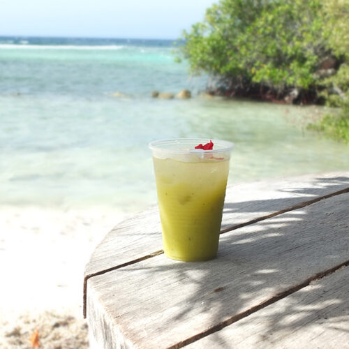 Frankie's Abaco Avocado & Rum Cocktail Recipe - Elizabeth's Kitchen Diary