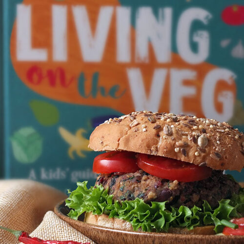 10-Minute Vegan Bean Burgers - Elizabeth's Kitchen Diary