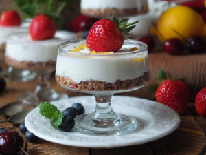 Low Calorie Quark Cheesecake