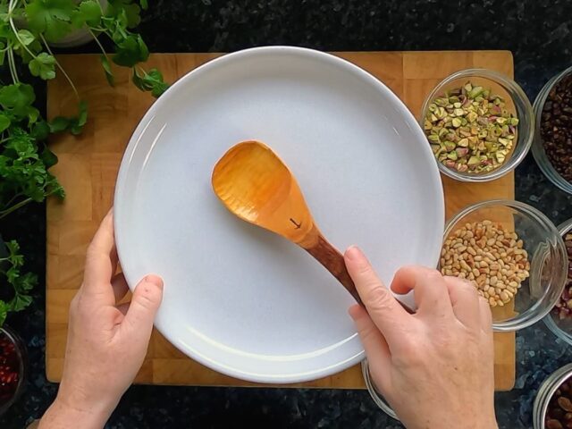 Jewelled Couscous Recipe With Puy Lentils And Pomegranate Elizabeth S Kitchen Diary