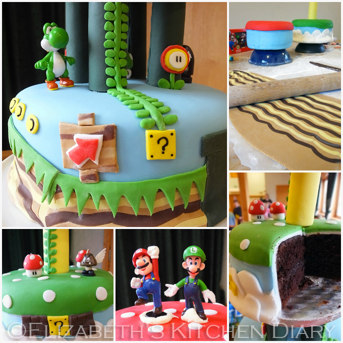 The Ultimate Super Mario Birthday Party Elizabeth S Kitchen Diary