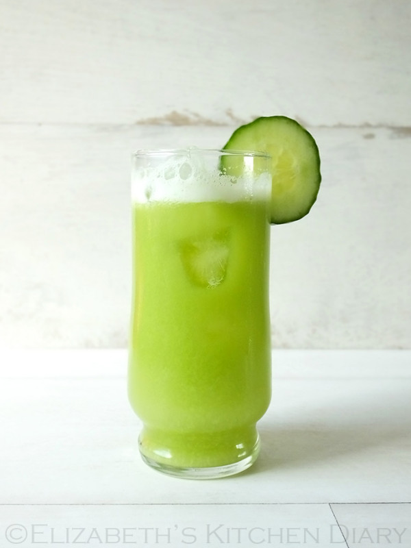 Kohlrabi & Cucumber Quencher Elizabeth's Kitchen Diary