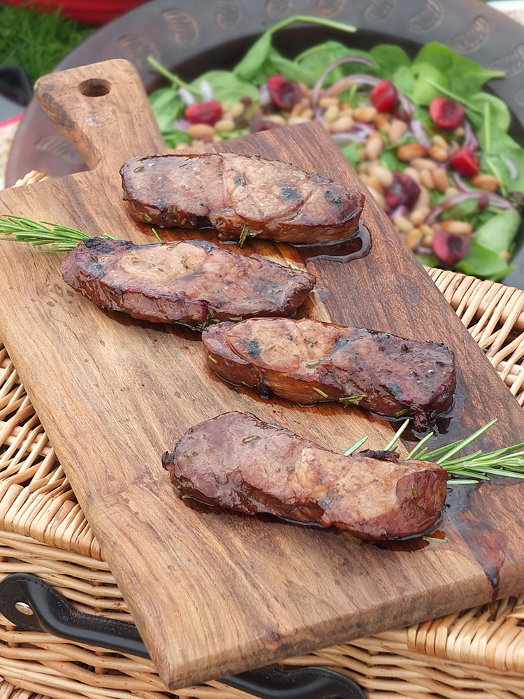 Lamb Leg Steaks In A Herb Marinade RaiseTheSteaks Elizabeth S   BBQ Lamb Leg Steaks In A Herb Marinade 3 