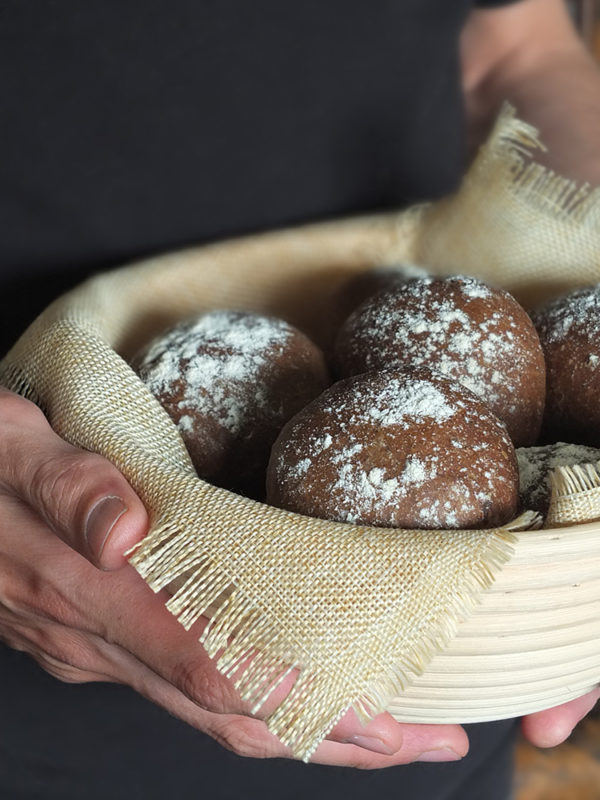 Wee Scottish Black Pudding Bread/Dinner Rolls  Elizabeths Kitchen Diary